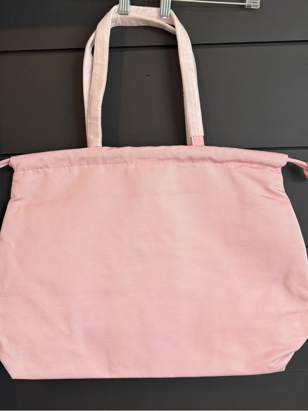 Victoria's Secret Light Pink Embroidered Canvas Tote - Picture 3 of 7